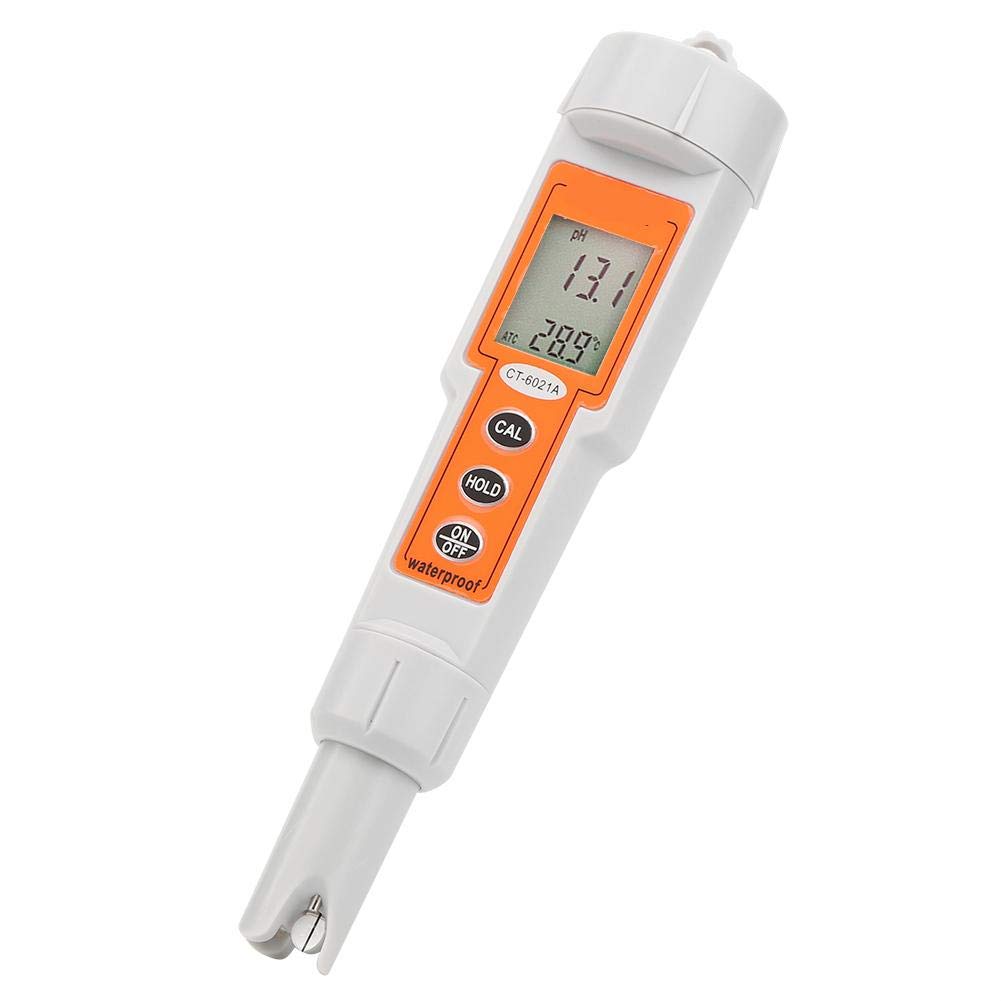 PH Tester Digital, Mini Handheld PH Meter, Water Quality Tester 0.0-14.0PH for Swimming Pool Aquarium