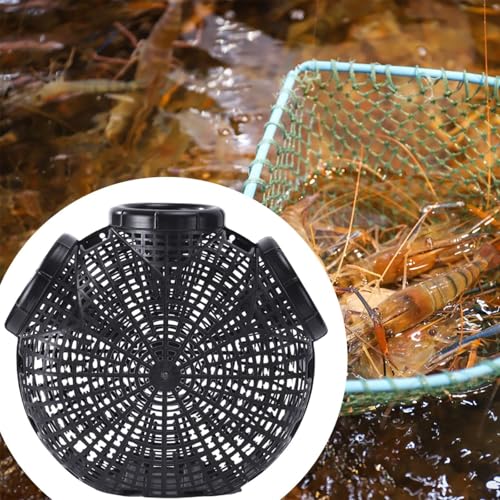 Aymzbd Rede de captura de caranguejo, apanhador de enguia de rio, eficiente, grande capacidade, à pr