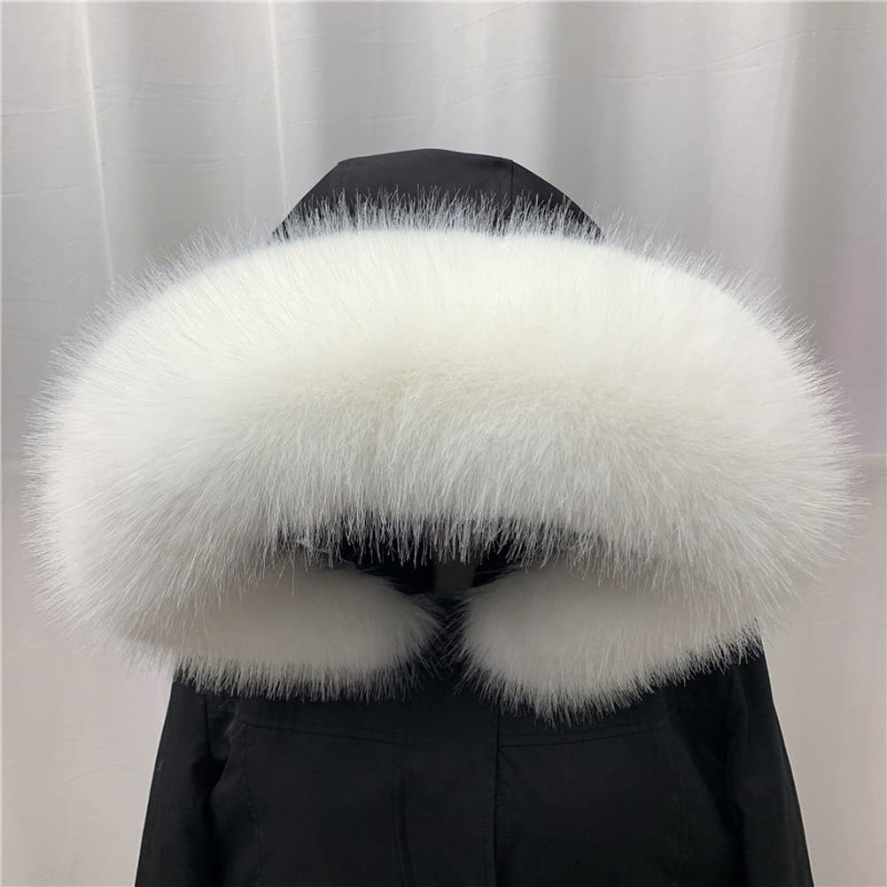 Amazon.com: Faux Fur Hood Trim Replacement with Buttons, 75cm