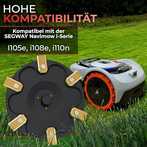 Disque de coupe haute performance pour robot Segway Navimow i105N