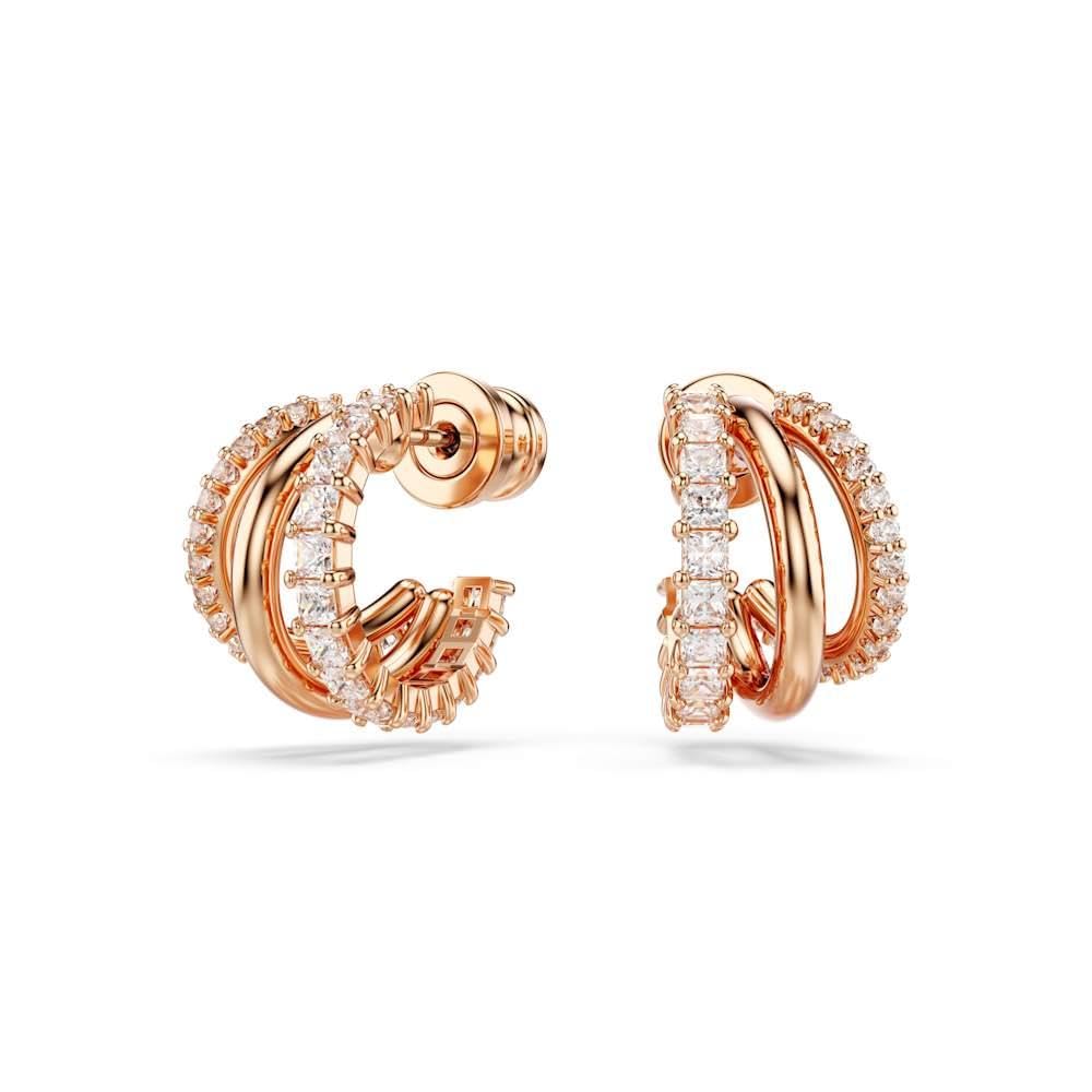Swarovski Hyperbola Collection Hoop Earrings