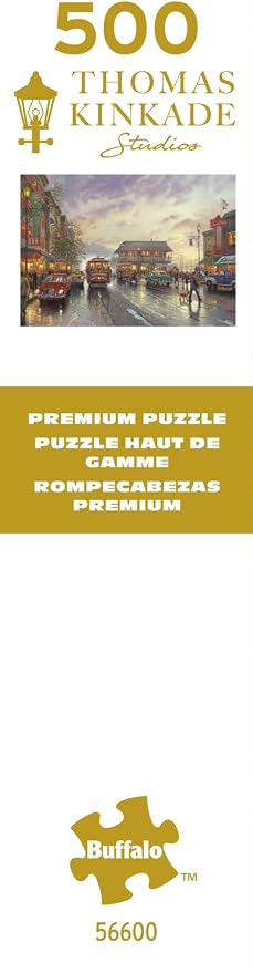 Puzzle Thomas Kinkade City by the Bay 500 Piezas miniatura 5