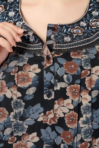 Image of Soulemo Women's Printed Alpine Nighty 1672