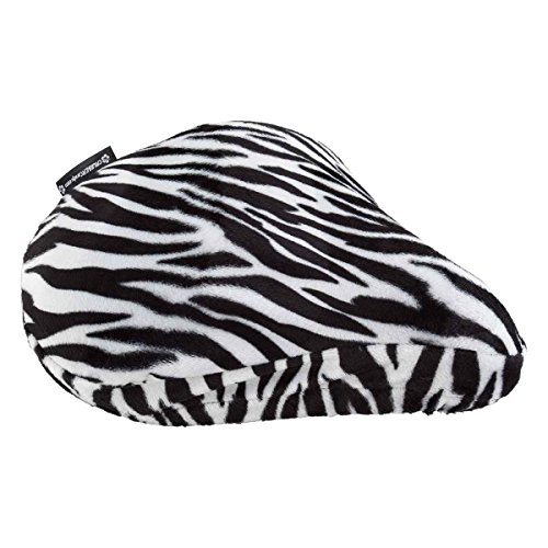 DVN Zebra Faux Fur Saddle Cover.