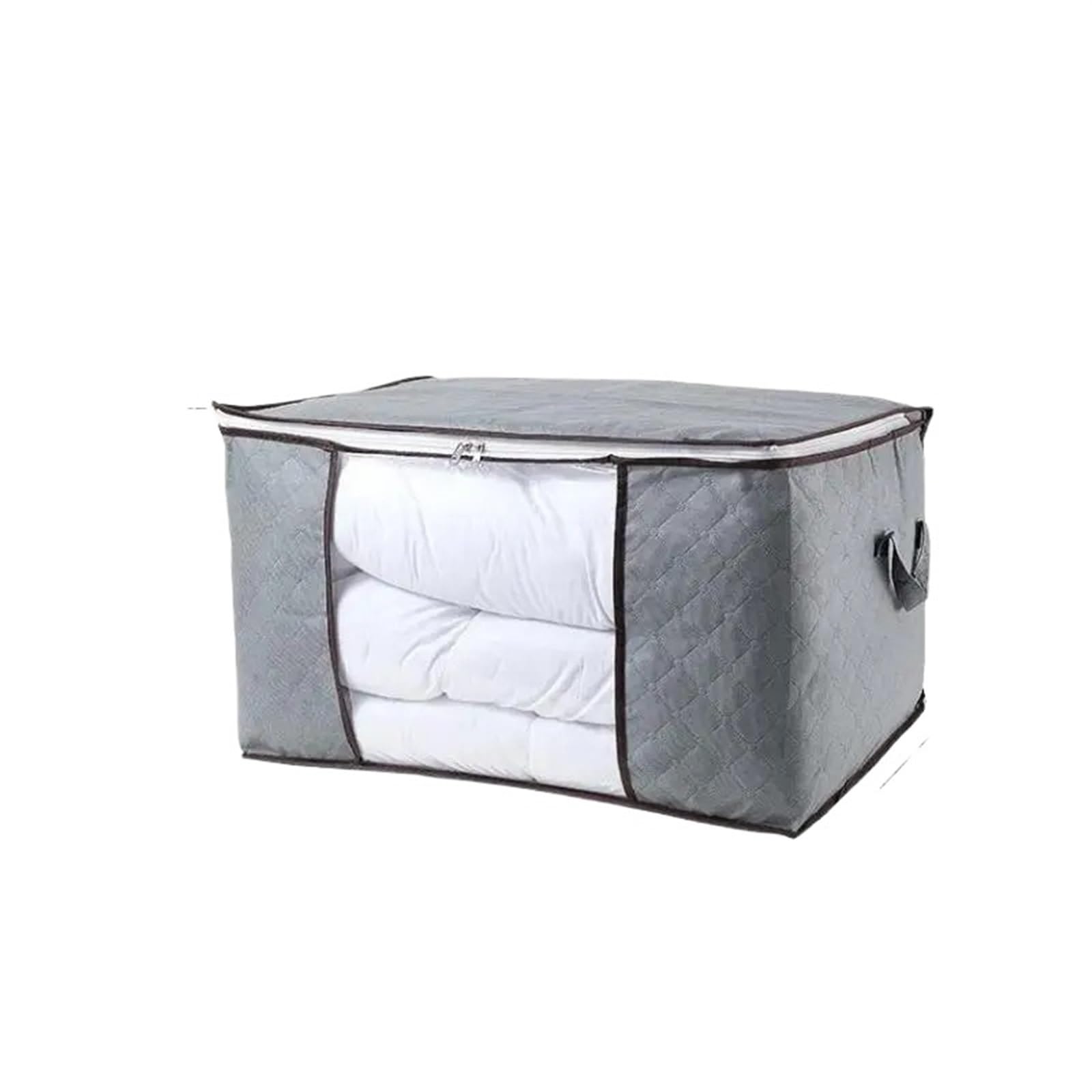 RRYPBOVG Foldable Blanket Storage Bags Clothes Storage Bins Foldable Closet Organizer Storage Containers with Handles Thick Fabric for Clothing Blanket Comfo