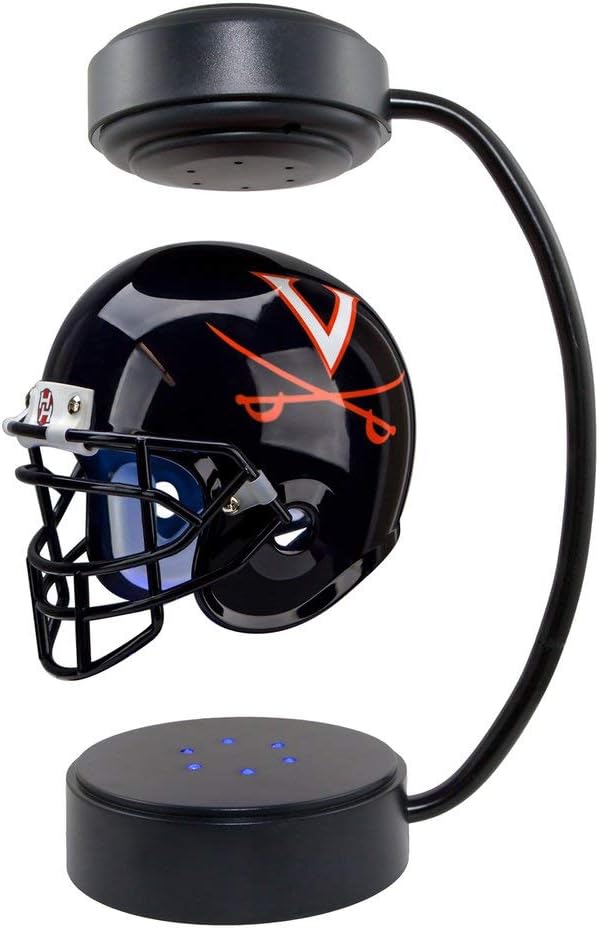 Rutgers Scarlet Knights NCAA Hover Helmet - Collectible Levitating Football Helmet with Electromagnetic Stand : Everything Else