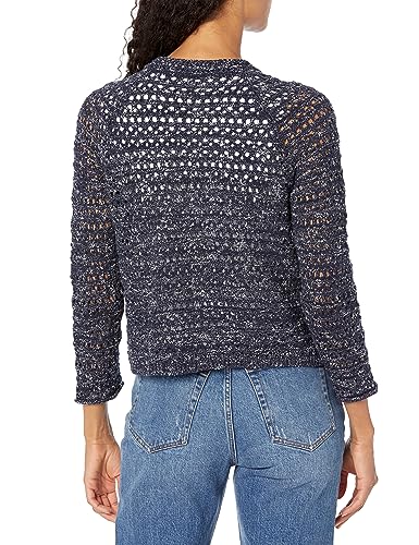 NIC+ZOE Women's Midnight Sky Crochet Cardigan2