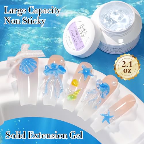 Gel Esculpidor 3D Clear para Uñas 60g miniatura 6
