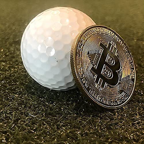 Large Bitcoin Golf Ball Marker Set — 3 Big Coins (Gold, Silver, Copper), Unique Gift for Men & Women, Custom Ball Markers, No Hat Clip Included. - image 5