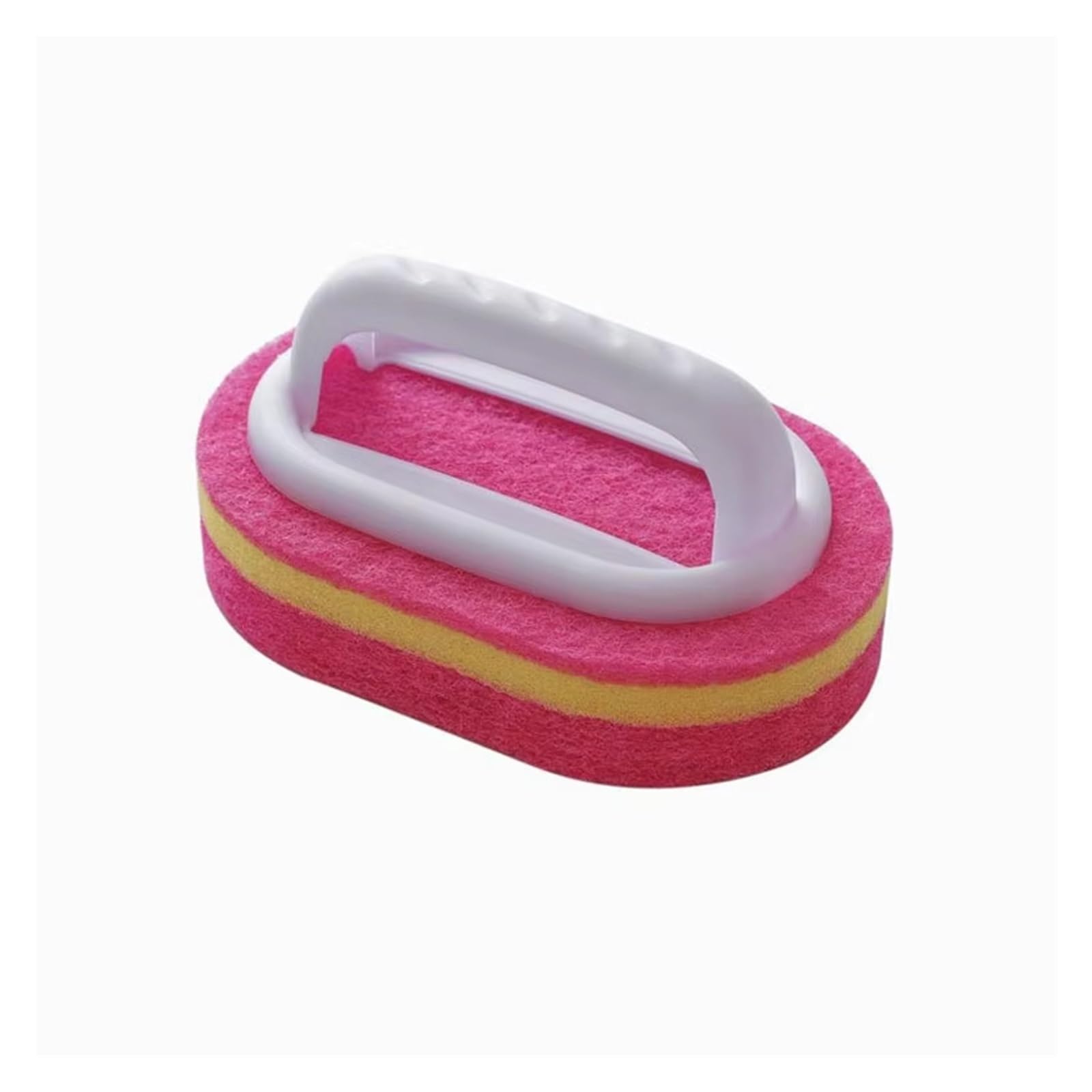WZPTLKIBAD Sponge Cleaning Brush with Handle for Bathtub Tile Sink