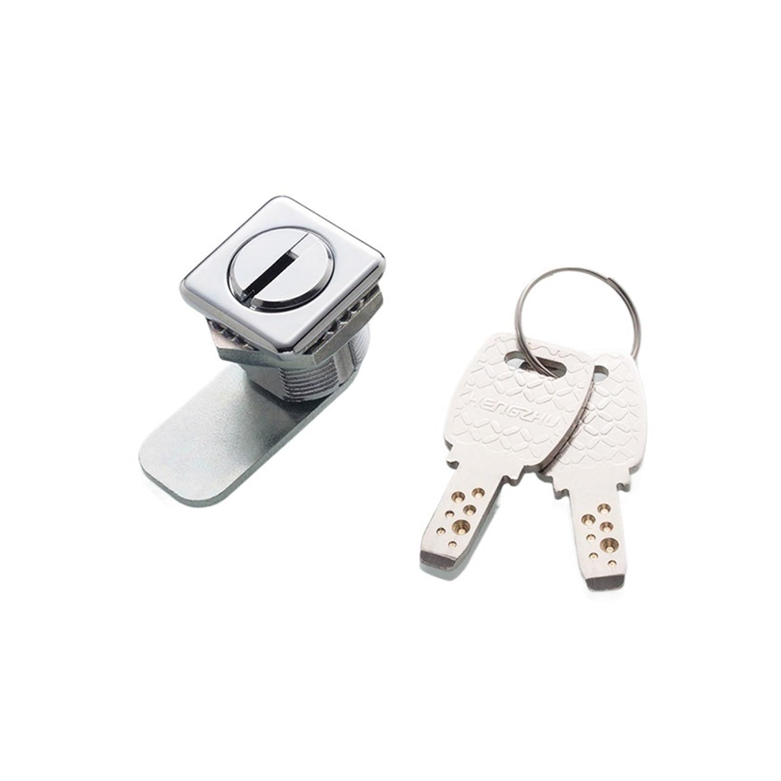 Kjbdqqh A Cam Lock Furniture Cabinet Cam Lock Bedroom Square With 2 Keys For Mailbox Locker Office Drawer Hardware For Cupboard(A)