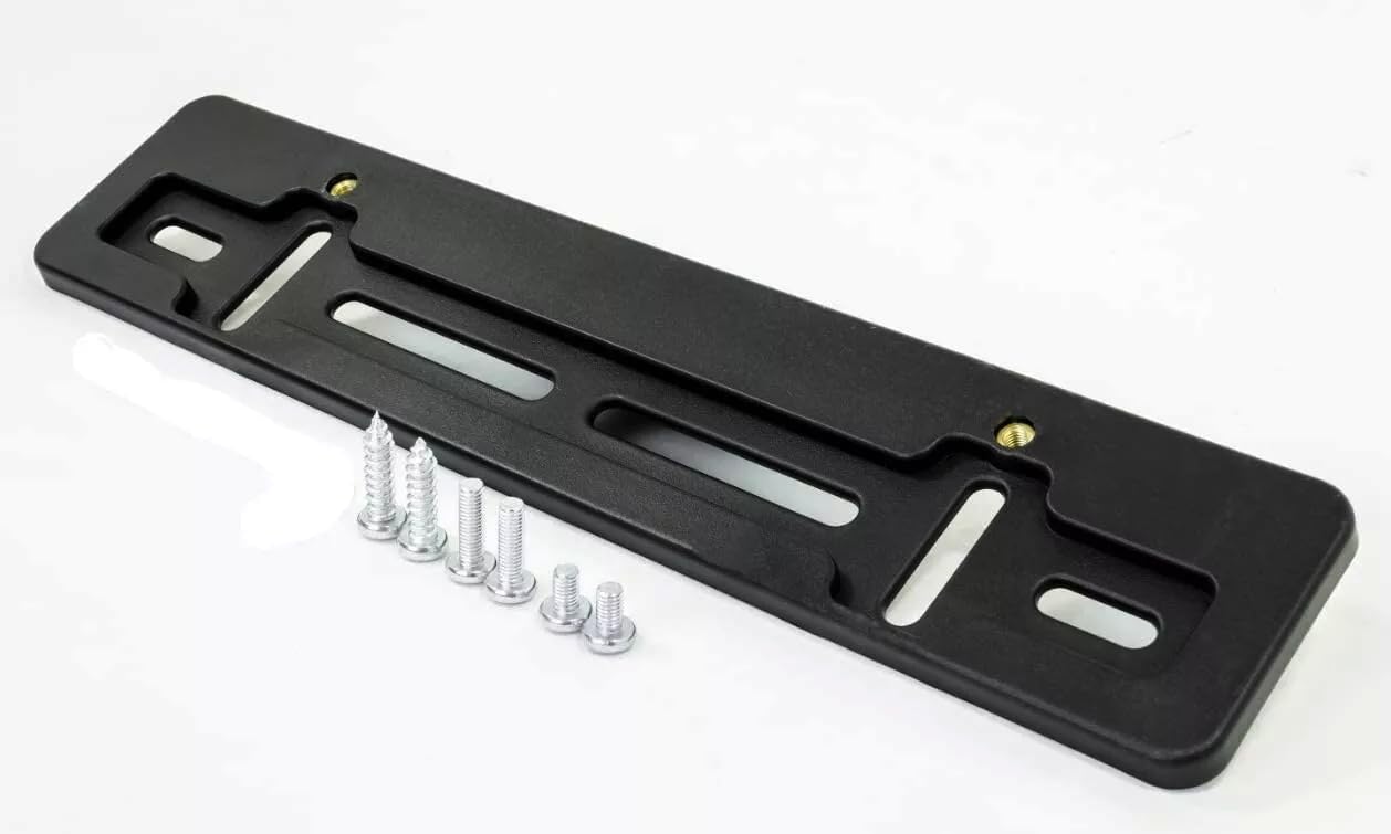 200 Front License Plate Tag Holder Mounting Mount Adapter Bumper Kit Bracket for Audi All Models Quantity Discount — view 7