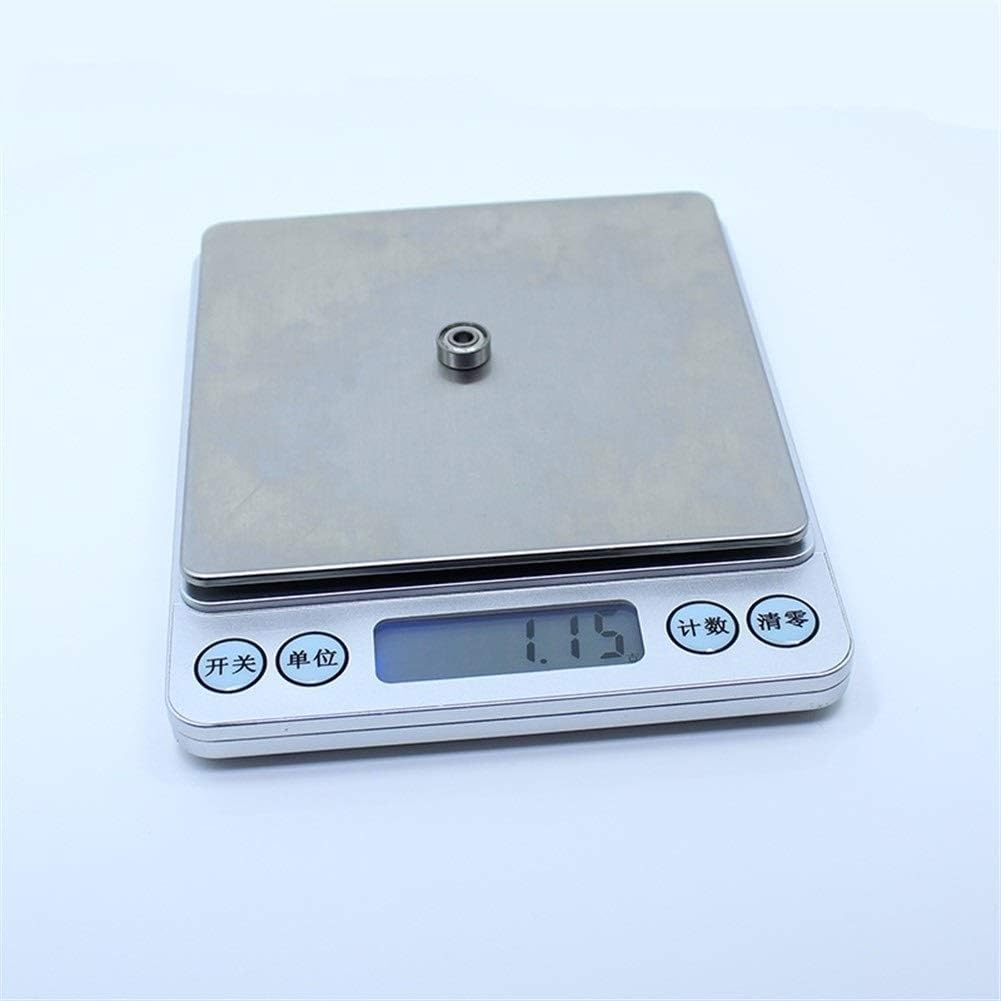 R2-6ZZ ABEC-1 Bearing 1/8x3/8x9/64 inch Miniature Ball Bearings Compatible with RC Models