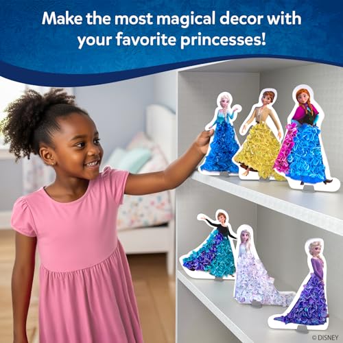 Image of Skillmatics Poke-in Art - Disney Frozen - Wooden Craft Kit for Kids, Creative Activities, Gifts for 4 5 6 7 8 9 Year Old Girls Includes Elsa and Anna