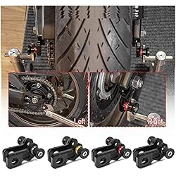 Maletas Cbr 650 R Deslizador del eje de la horquilla de la rueda trasera de la moto, soporte de carretes basculante, tipo largo Para H.onda CB650R CBR650R CB CBR 650R CB 650 R CBR 650 R 2019-2023 (Rojo-estilo largo)