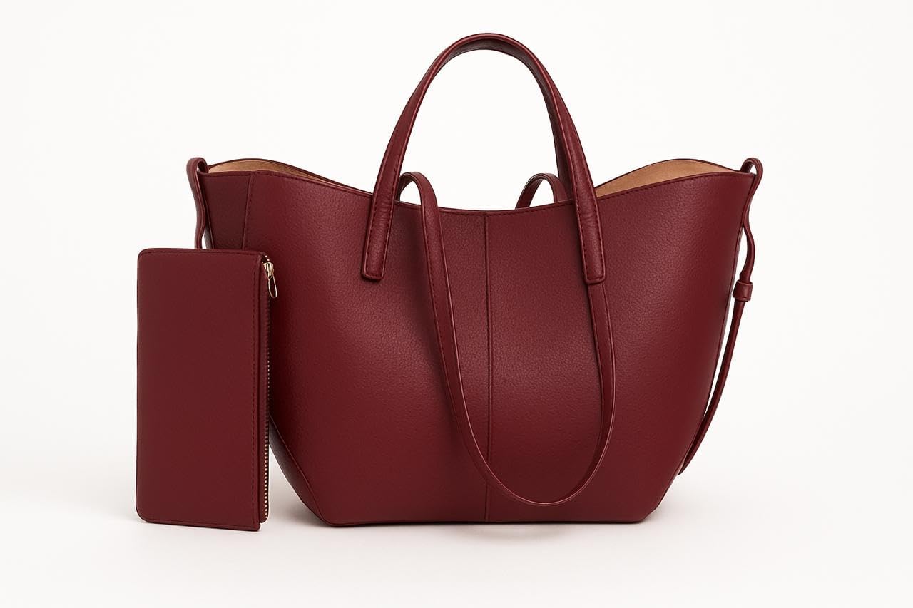 Tote Bag for Women Trendy Handbags Purse Shoulder Bag designer handbags for women Stylish Crossbody bag for women 2 pcs set