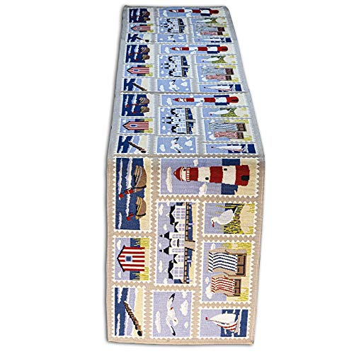 Homvare-Table-Setting-Full-Length-Runner-for-Holiday-Dinner-Friends-Family-Gathering-Festivities-Cocktail-Parties-Home-Decor-Woven-Tapestry-13×72 Homvare Table Setting Full Length Runner for Holiday Dinner Friends Family Gathering Festivities Cocktail Parties Home Decor Woven Tapestry 13×72