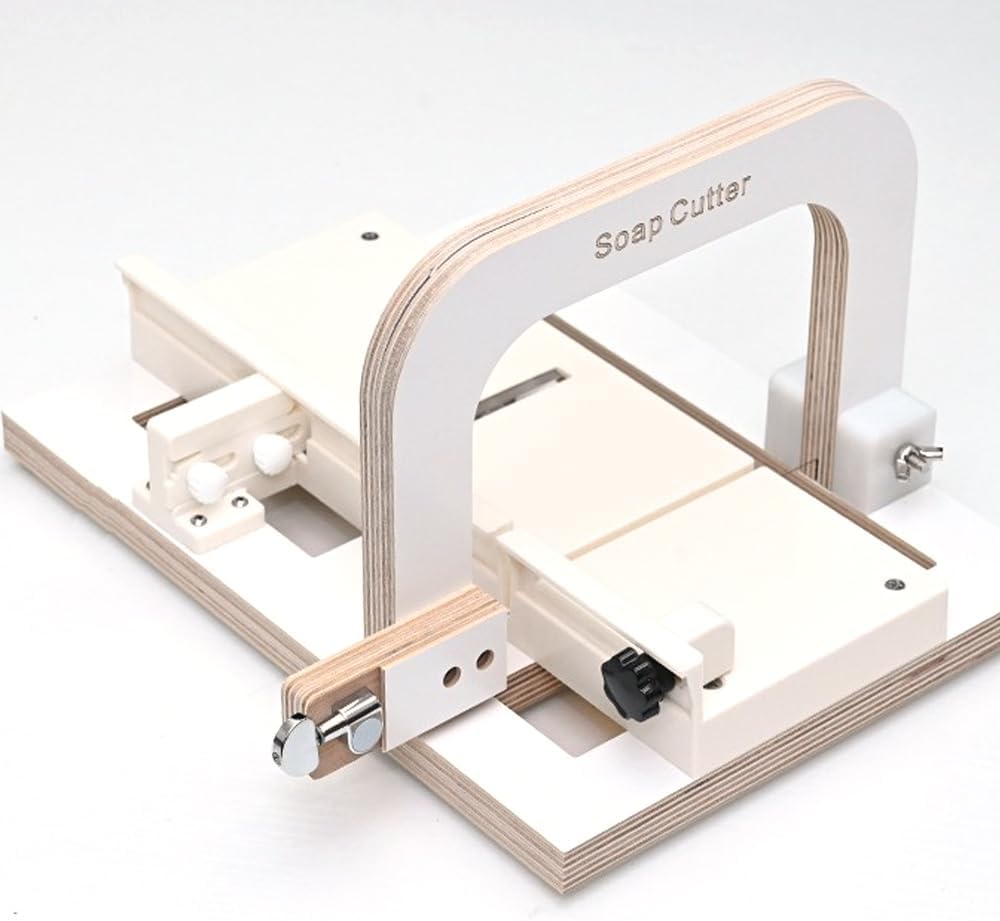 Single Wire Soap Cutters, Handmade Soap Slicer Making Machine, with 10 PCS Stainless Steel Wire, Adjustable Thickness, for DIY Soap, Butter