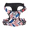PoyPet-No-Pull-Dog-Harness-Release-at-Neck-Reflective-Adjustable-No-Choke-Pet-Vest-with-Front-Back-2-Leash-Attachments-Soft-Control-Training-Handle-for-Small-Medium-Large-Dogs Reflective No Pull Dog Harness