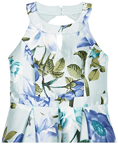 Speechless Girls' Sleeveless Halter Neck Mikado Dress3