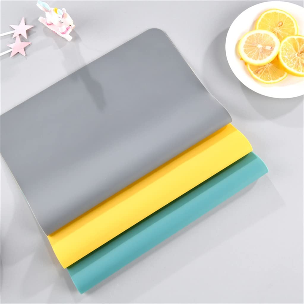 Décoration de Table, Sets de Table, Tapis de Cuisine/Salle à Manger Monochrome Style scandinave en Silicone résistant à la Chaleur