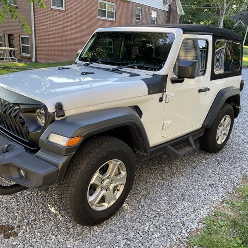 Estribos curvos para Jeep Wrangler JL 2018-2026 miniatura 2