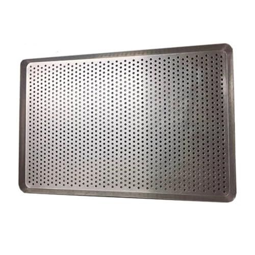 Bandeja para cocinar al vapor rectangular construida en aleación de aluminio duradera 6