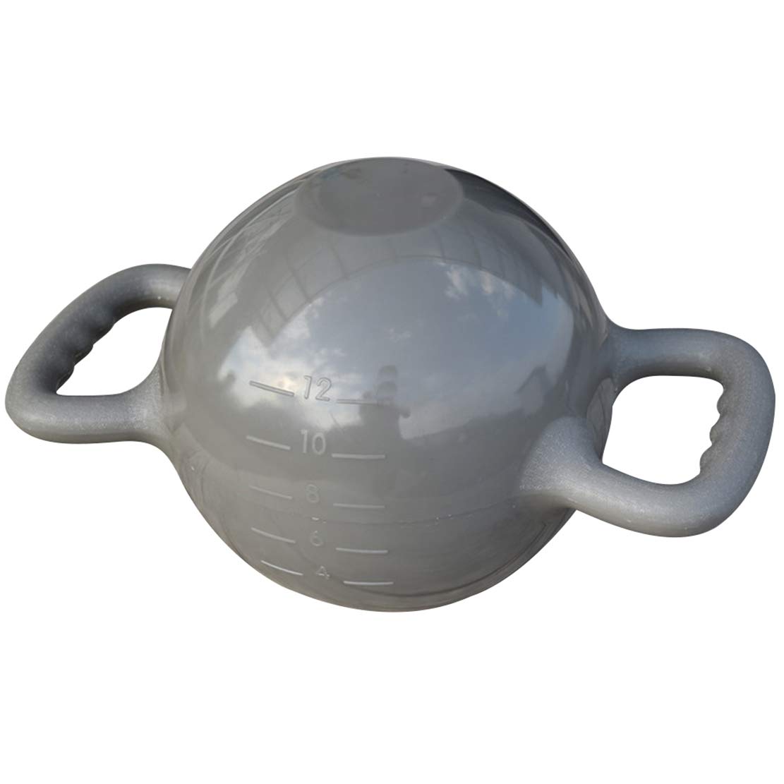 AKT Dzwonek kettlebell dla mężczyzn i kobiet, sprzęt sportowy, hantle domowe, obciążniki regulacyjne do wtrysku wody, podnoszenia ciężarów, treningu, szary