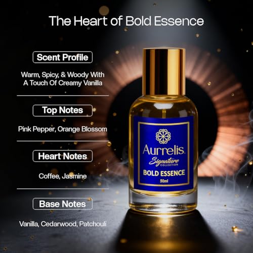 Image of Aurrelis Signature Perfume Combo Pack of 2 - After Hours & Bold Essence | 18 Hours Long Lasting | Long‑Lasting Unisex Luxury Fragrance | 50 ml Each | Extrait De Perfume Gift Set