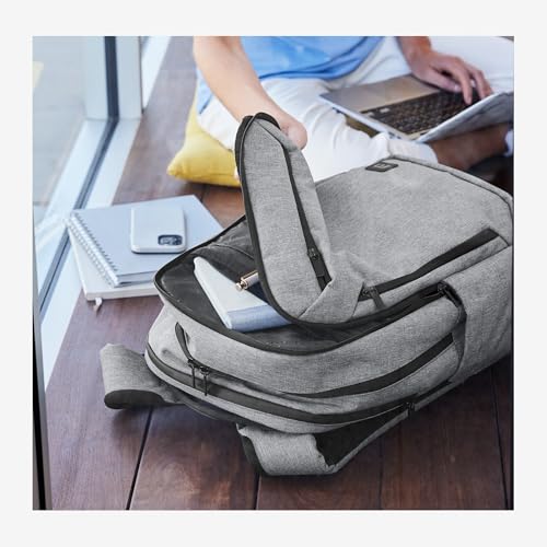 TravisMathew Duration Backpack TMB105, Graphite Heather3