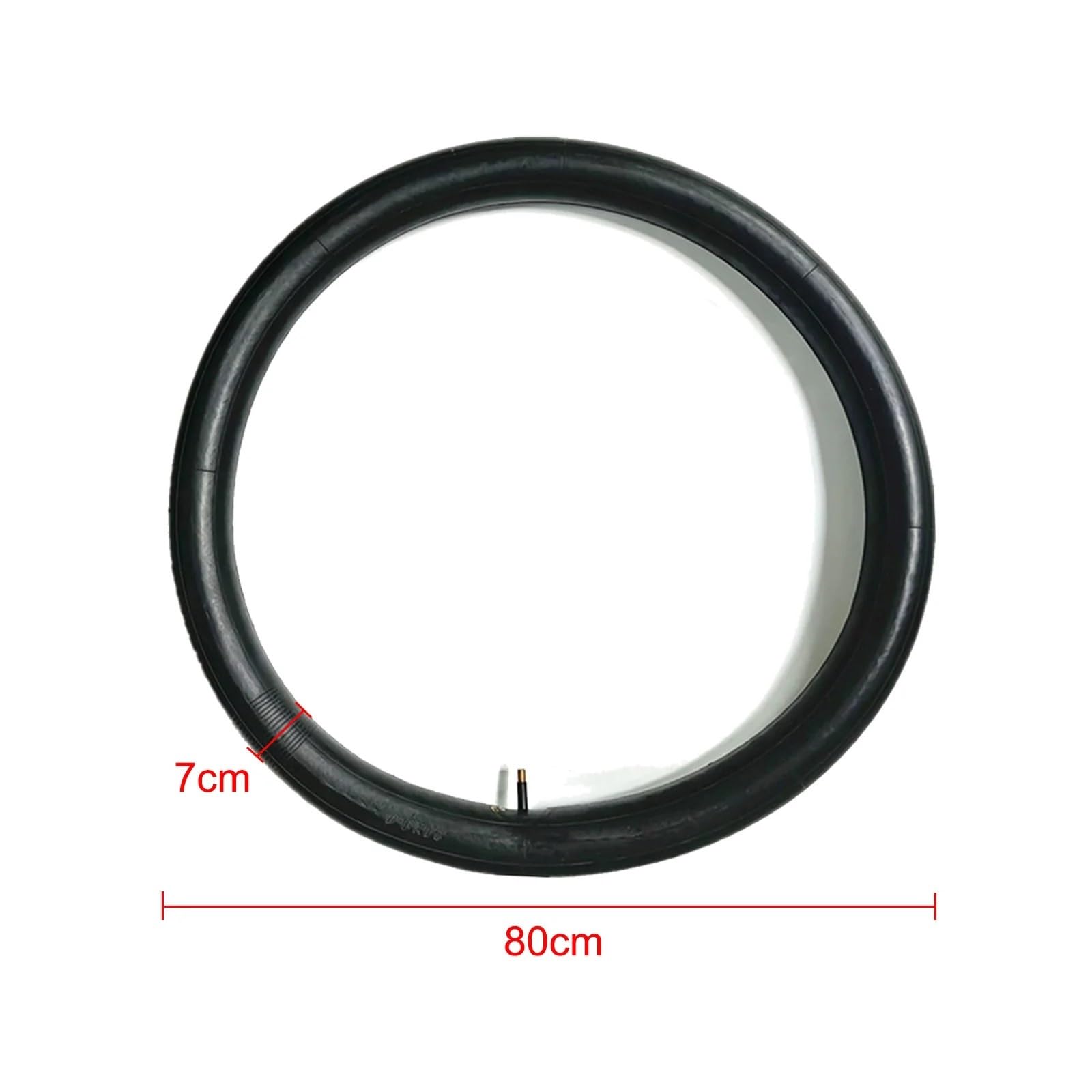 Générique Bicyclette, 2 Chambres À Air 24 X 3,0 for Fat Bike – Valve Droite for Vélos Électriques, VTT Et Tout-Terrain – Construction en Caoutchouc Durable