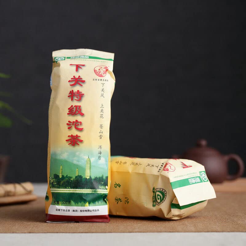Xiaguan Te Ji Tuo Cha Té Verde Puer Cha Original 500g
