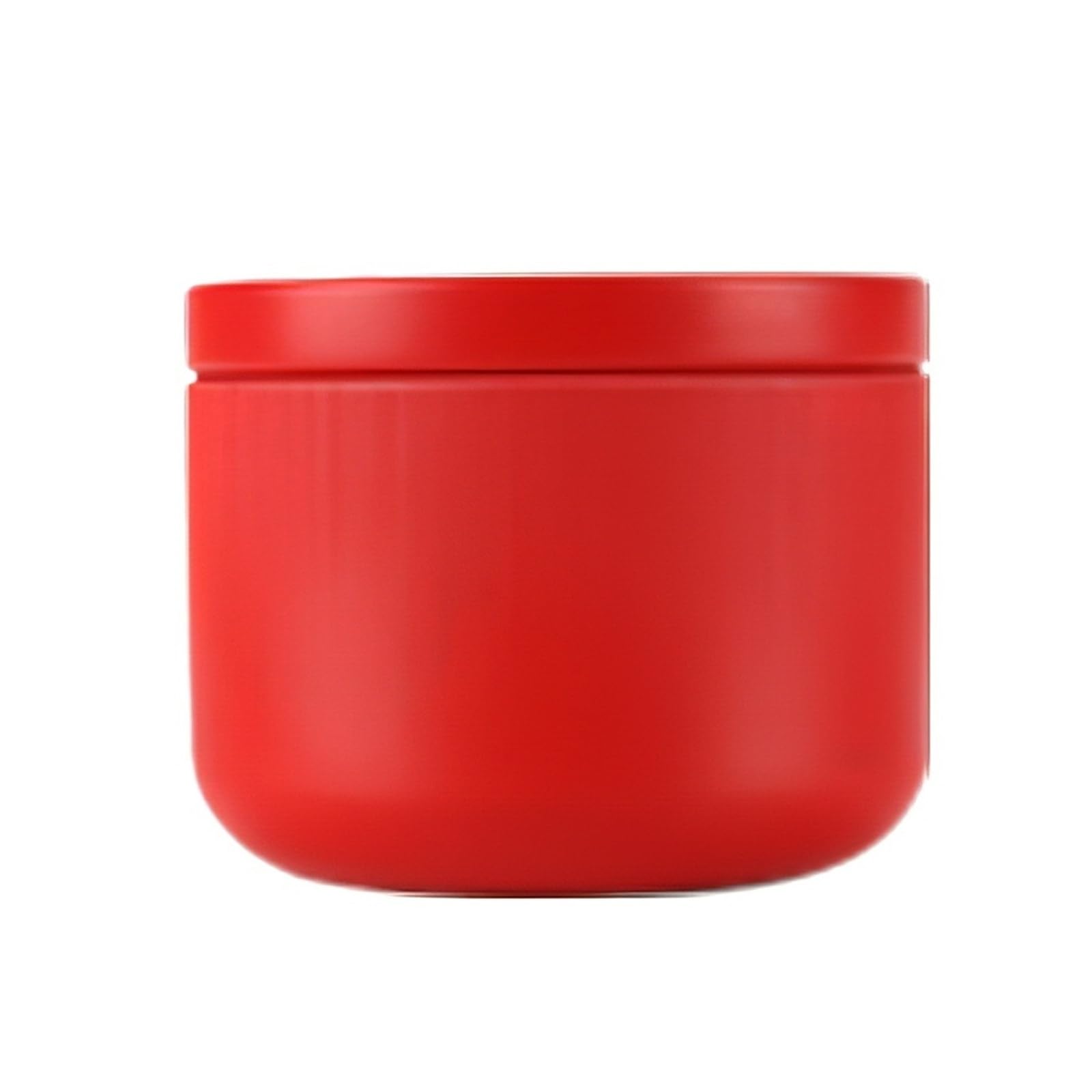 FDBTYJN Tea Caddy Travel Portable Flower Tea Packaging Sealed Cans Metal Trumpet Creative Black Small Tin Box(Red)