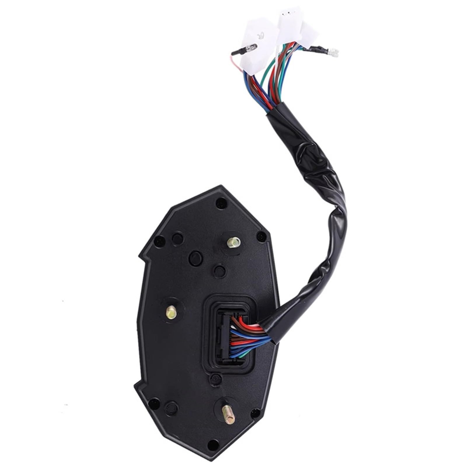 Obrotomierze motocyklowe Pasuje do Kawasaki Z1000 Tachometr motocyklowy Tachometr motocyklowy Wskaźnik LCD Prędkościomierz Cyfrowy Instrument Prędkościomierz(Black With Sensor)