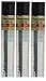 Pentel - 2H - 0,5 mm-dureté de crayon de rechange pour Super mines Hi &Pollymer automatique pour Porte-Mines, Lot de 3 Tubes - 36 pièces