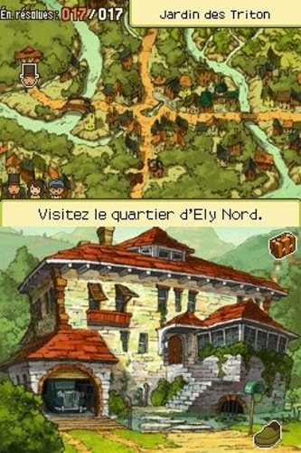 PROFESSEUR LAYTON 'APPEL DU SPECTRE / Jeu DS - vue 9