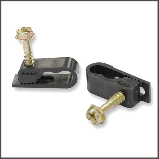 STEREN Coaxial Cable Clips Cable Holder Wire Clips