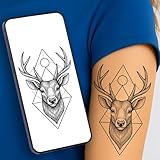 Custom Temporary Tattoo from Your Image – Personalized Waterproof Fake Tattoo Printed from Photo, Art or Design – Removable & Skin-Safe Body Sticker for Adults