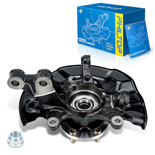 Image of PHILTOP Front Right Knuckle Wheel Hub Bearing for 2009-2018 Toyota Corolla