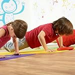 Eco-friendly mat for children: Pixel the robot