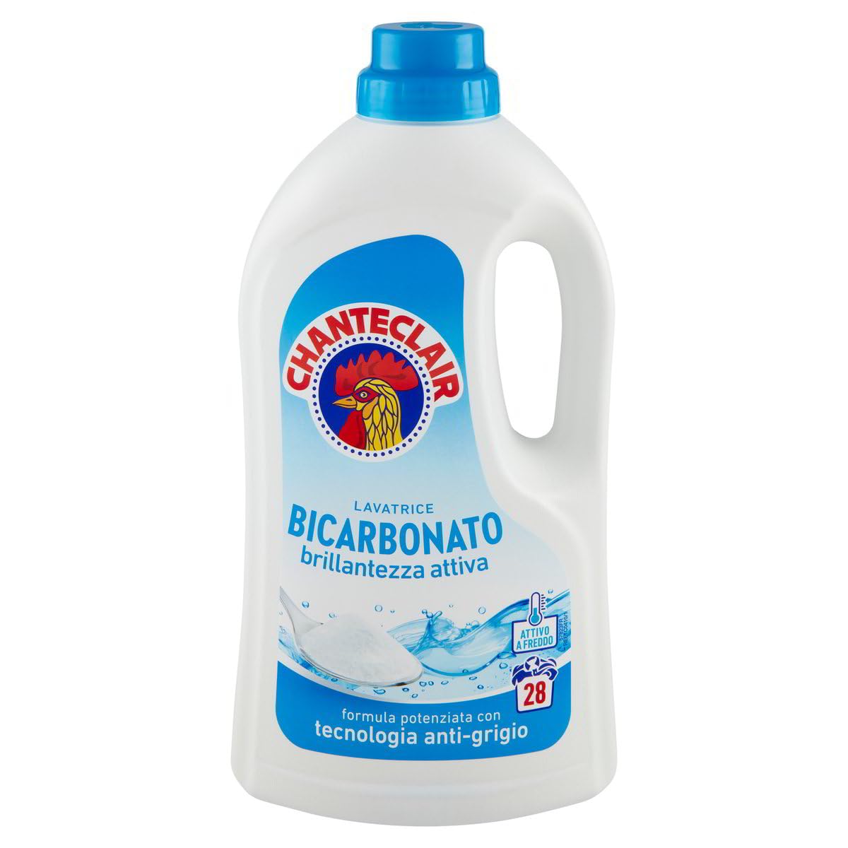 Chanteclair Lavatrice - Detergente líquido para lavadora (6 unidades, 28 lavados, 1260 ml, incluye llavero Beni Culinari gratuito)
