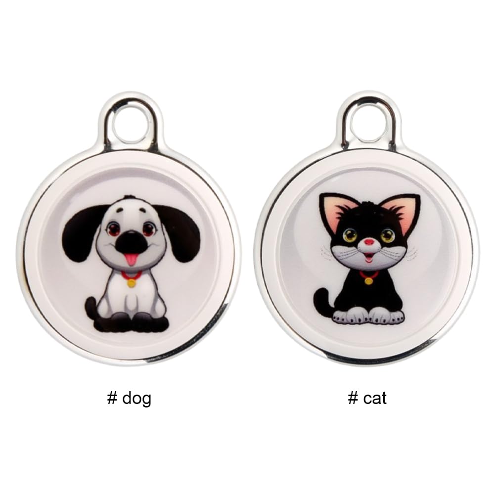 Traceur GPS Anti-Perte pour Animaux de Compagnie, localisateur Intelligent étanche Compatible pour Chats