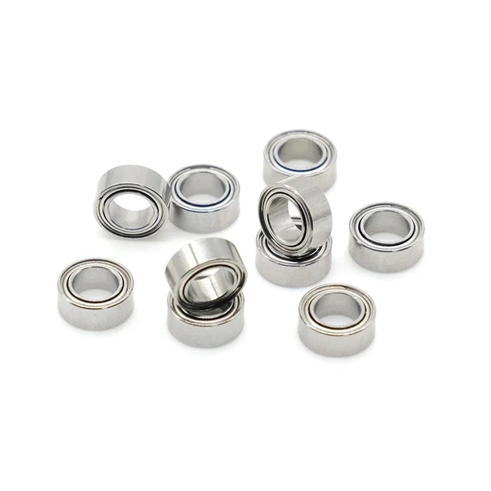 Rodamientos de bolas de acero inoxidable DDRI-5632ZZ R156ZZ SR156ZZ de 3/16 x 5/16 x 1/8 pulgadas (10 unidades)