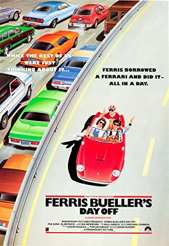 Ferris Bueller's Day Off (1986) Movie Poster 24"x36" These are Certified Poster Office Prints with Sequential Holographic Numbering for Authenticity. image 2