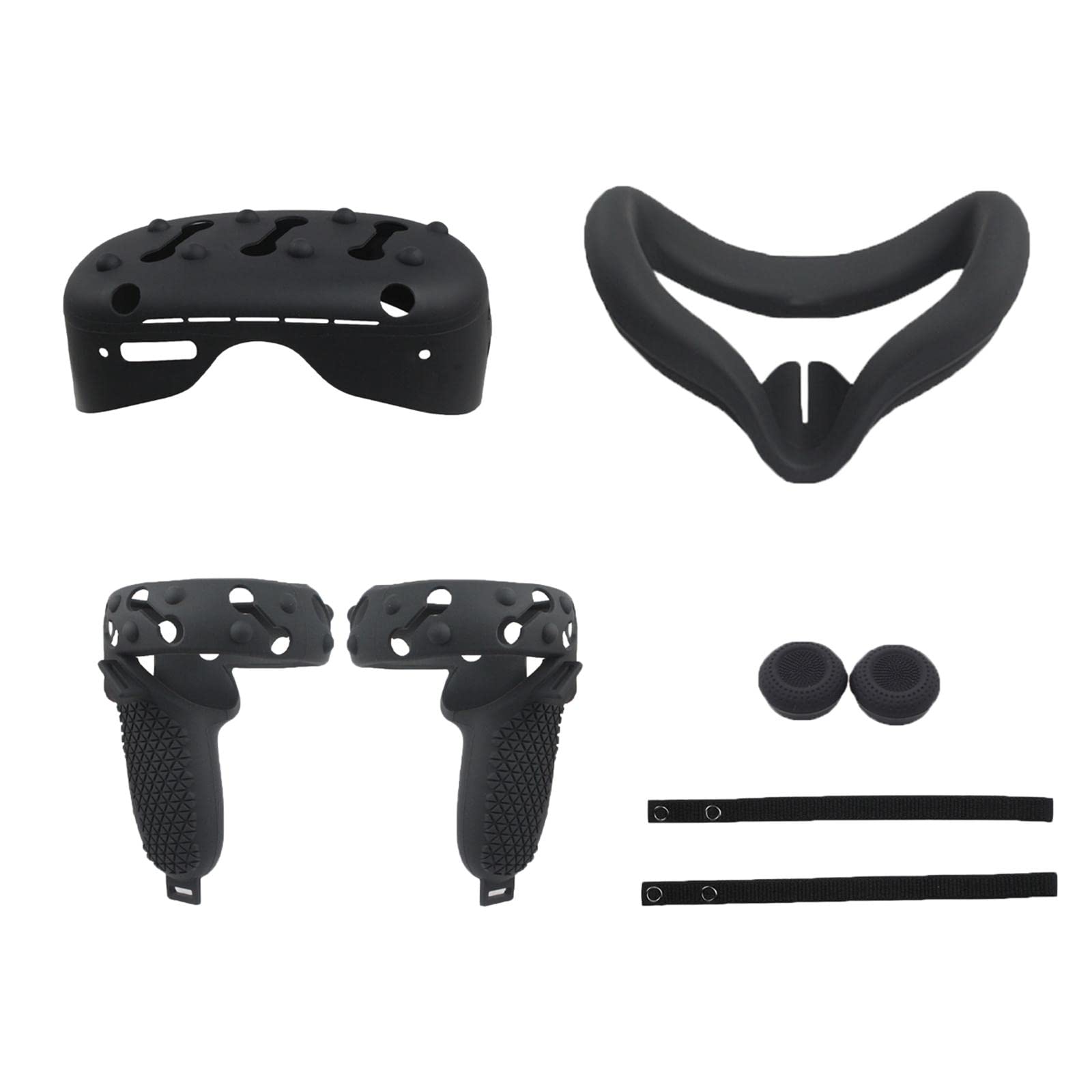 MERISHOPP Vr Face Cover Skin Set Bundle for Quest 2 Face Protect Black|Consumer Electronics | Virtual Reality | Pc & Console Vr Headsets-image-13