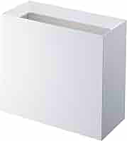 ホワイト・トラッシュ／WHITE TRASH 20 Gallon Rectangular Matte White Step Can – QualiaWare