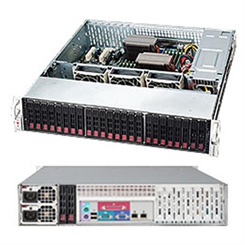 Supermicro CSE-216BE1C-R920LPB 2U Argento sistema barebone per server