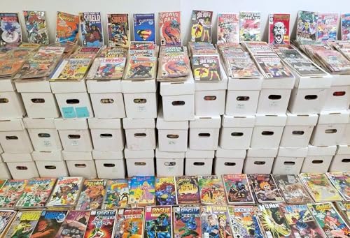 Vintage Mystery 10 Marvel/DC Comic Book Lot All Silver to Copper Age! (1960s-1991) Bagged and Boarded. No Duplicates by P and P Comics