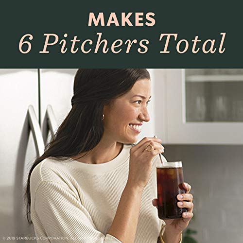 Starbucks Cold Brew Coffee, Signature Black, Pitcher Packs, 8.6 Oz, Pack of 3