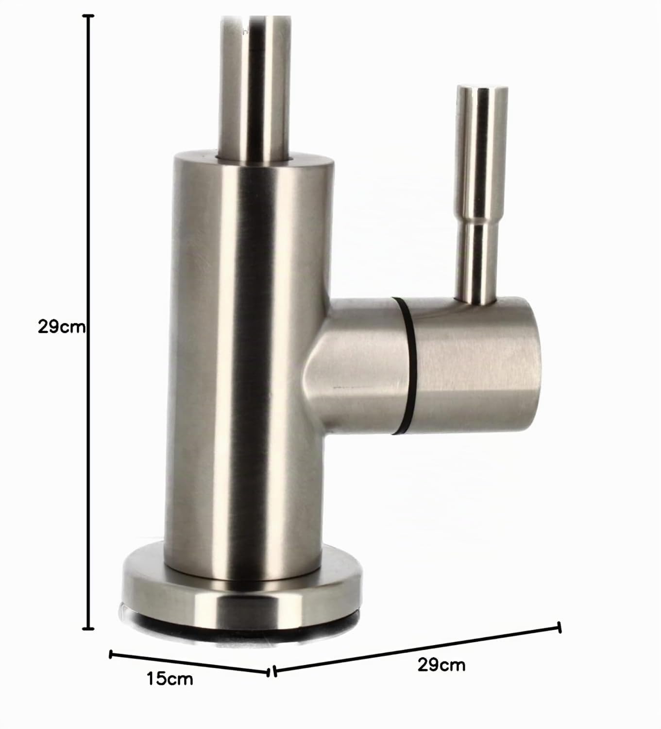 Sistema di Filtrazione Acqua da Sottolavello - Filtro 4 MF-AG - Testa QL1 - Rubinetto a 1 Via - Tubi e Raccordi - Installazione Rapida per Acqua Purificata Senza Calcare, Cloro e Sedimenti